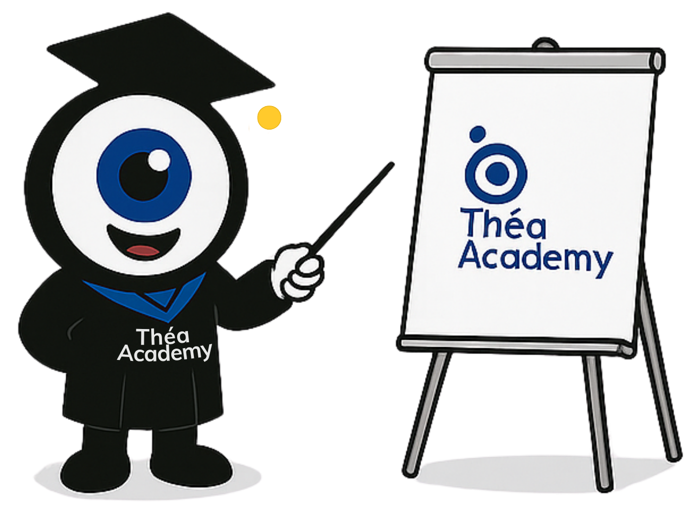 Théo – mascotte Théa Academy