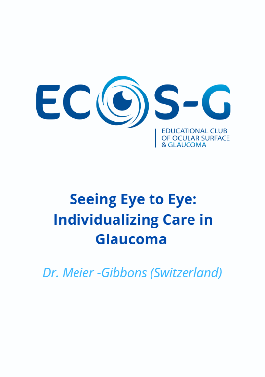 Individualizing Care in Glaucoma